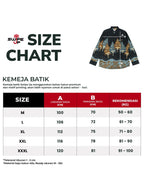 Swipe Up Kemeja Batik Pria Modern Slimfit Lengan Panjang Shiroi Green