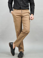 Swipe Up Celana Panjang Pria Chino Pants Slim Fit Stretch Mocca