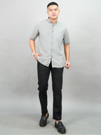 Swipe Up Celana Panjang Pria Chino Pants Slim Fit Stretch Black