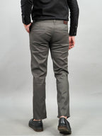 Swipe Up Celana Panjang Pria Chino Pants Slim Fit Stretch Grey