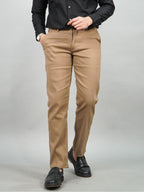 Swipe Up Celana Panjang Pria Chino Pants Slim Fit Stretch Mocca
