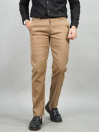 Swipe Up Celana Panjang Pria Chino Pants Slim Fit Stretch Mocca