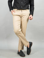Swipe Up Celana Panjang Pria Chino Pants Slim Fit Stretch Cream