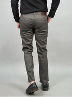 Swipe Up Celana Panjang Pria Chino Pants Slim Fit Stretch Grey