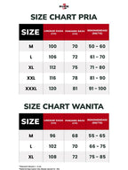 Swipe Up Kemeja Batik Couple Pria Wanita Modern Akai Navy Cream