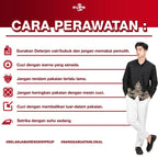 Swipe Up Kemeja Batik Pria Katun Modern Slimfit Lengan Pendek Keitoo Maroon